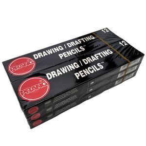 PRANG 2B Drawing Drafting Pencils 72ct #7524 NOS Vintage Sealed NIB
